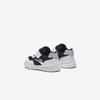 Anta Kids Synthetic Leather Mesh Running Shoes Lightweight Breathable Anti-Kick Shock Absorbing Low-Top Baby Sneaker Black White A12430006-4