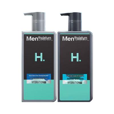 Gel de Banho & Shampoo Duo 2 em 1 Sal Marinho para Homens Mentholatum