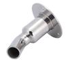 Thru Hull Tube Fitting Bend 316 Stainless Steel Derv Heater Pipe Thru Wall Fitting for 24mm Tubes