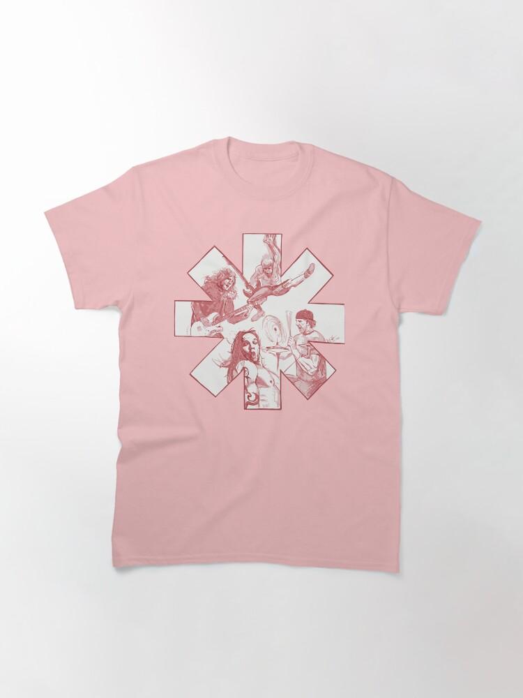 Red Hot Chili Peppers All Member One Face Classic T-Shirt