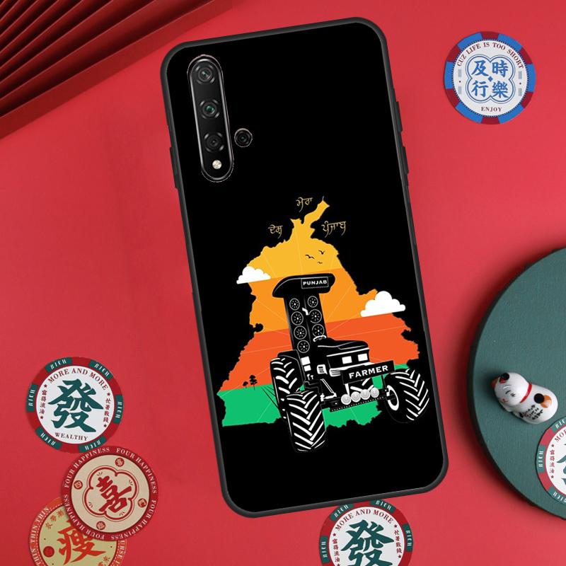 Punjab Map Outline For Huawei Nova 12s 12i 7i 8i 11i Y73 Y70 Y90 Y60 Y72 Y61 Y91 9 10 SE P30 Pro P40 Lite Case