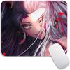 Small Mouse Pad Anime Demon Slayer Gamer Edge Stitched Standard Gaming Mousepad Travel Mouse Mat Non-Slip Office Mousemats