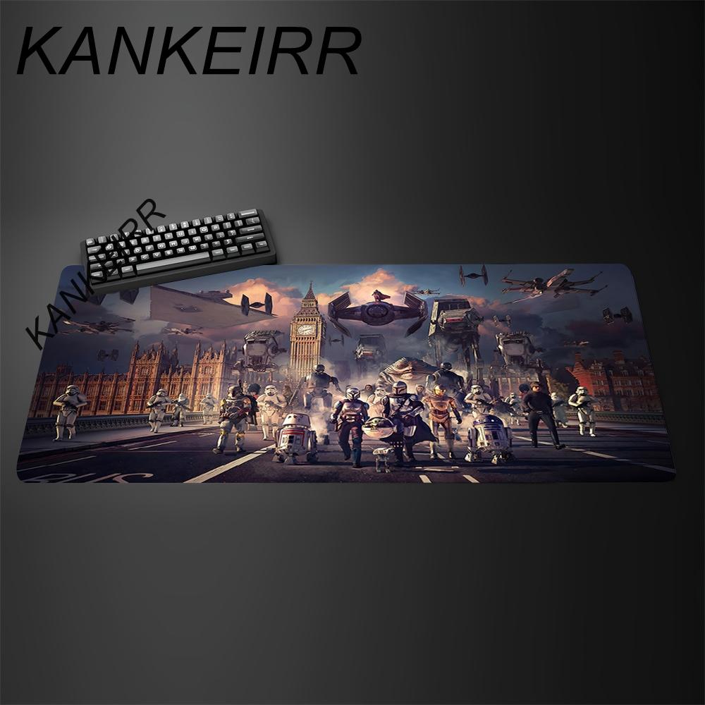 Gamer Mouse Pad Star Wars xcm Anime Gaming Accessories Varmilo Keyboard Pad Desk Mat Gabinete Carpet xxl Mousepad Mouse Mat