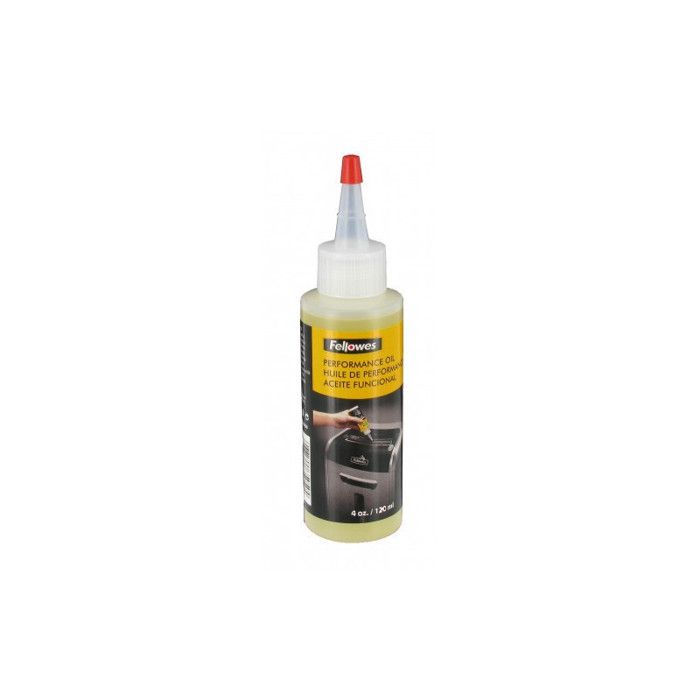 Huile pour destructeur - FELLOWES - 120 ml - Prolonge la vie - Performances optimales - Compatible micro-coupe