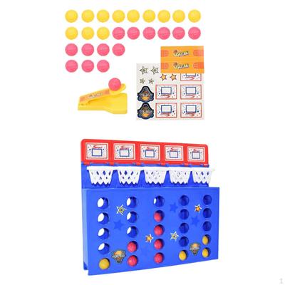 Desktop Bouncing Ball Game Interactive Table Early Learning Toy Point Games 4 In A Row for
