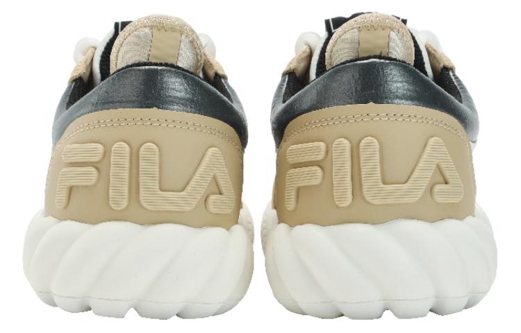 Women's Sneakers FILA Campo Cushioning Low Top Skateboard Shoes Women's Coconut Milk White Beige Yellow