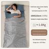 Pure Cotton Adult Plus Size Shoulder Protector & Anti-kick Sleeping Bag for Indoor/Outdoor Use