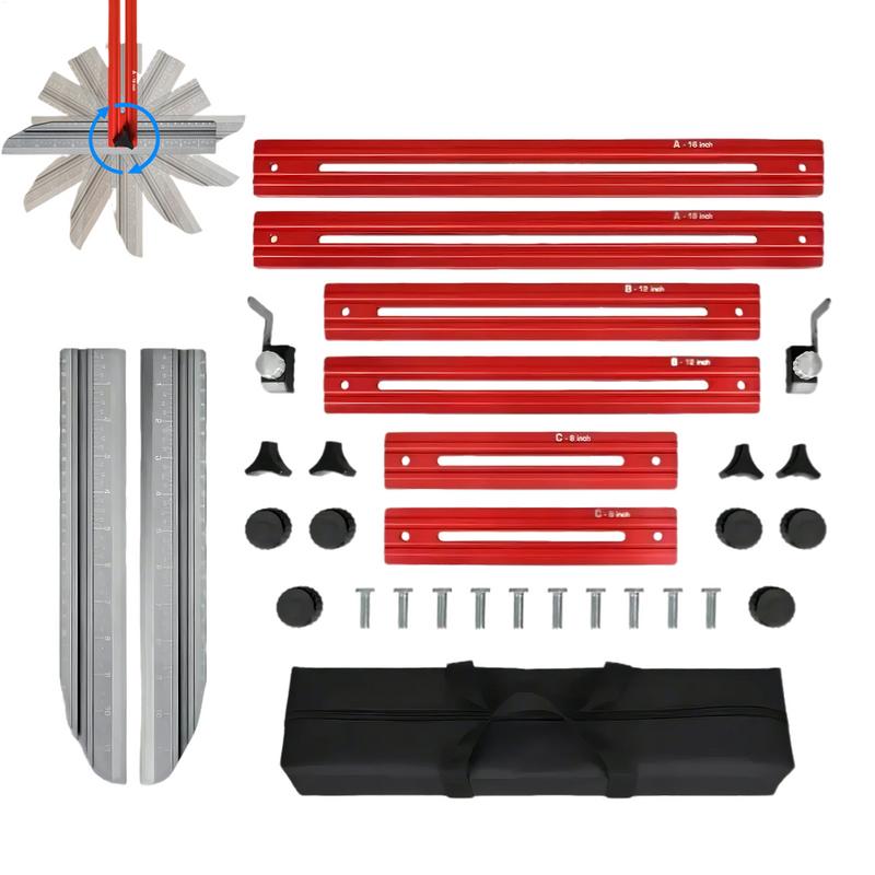 Upgrade Stair Tread Template Tool Accurate Stair Tread Jig Tool Shelf Scribe Layout Tool Measuring Gauge
