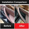 Carbon Fiber Car Right Left Inner Door Panel Handle Pull Trim Cover For BMW E70 X5 E71 E72 X6 SAV 2007-2013 Car