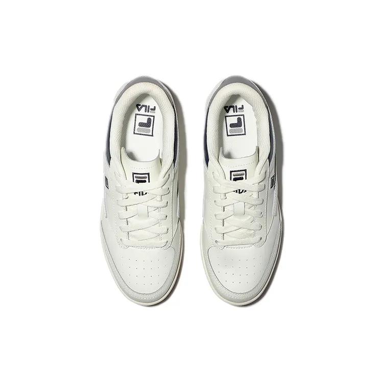 FILA Casual Low top Skateboard Shoes Unisex White Blue Korean Style (Unisex) Skate Shoes 1TM01760D 147