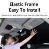 Ultra-Thick Foldable Car Sunshade - Reflective Heat Barrier & Visor With Storage Bag For Small Cars Front Windshield Coverage