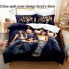 New Personality KATSEYE2 Bedding Set Single Twin Full Queen King Size Bed Set Kids Bedroom Duvetcover Sets Personality KATSEYE