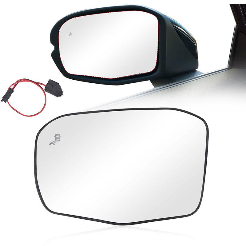 Left Right Heated Side Wing Rearview Mirror Glass w/Blind Spot for Honda CRV 2024 2025 Reverse Mirror Glass BSD Replacement LH Heated Blind Spot