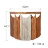 Handwoven Bohemian Wall Tapestry With Tassels Geometric Cotton Decor Living Room Bedroom