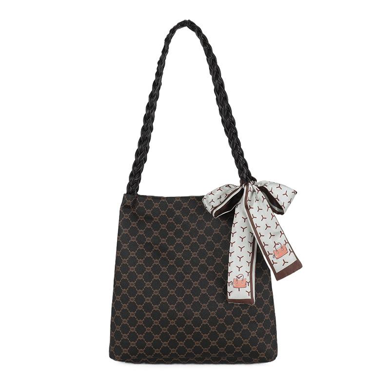 

Большая вместимость сумка-ведро сумка на плечо текстура ПУ женская сумка мода большая вместимость сумка через подмышку