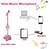 2026 Nowa Zabawka Mikrofon All-in-One dla Dzieci ze Statywem, Wbudowaną Muzyką, Światłami, Echem, Przenośna Maszyna Karaoke – Kompatybilna z iOS/Android