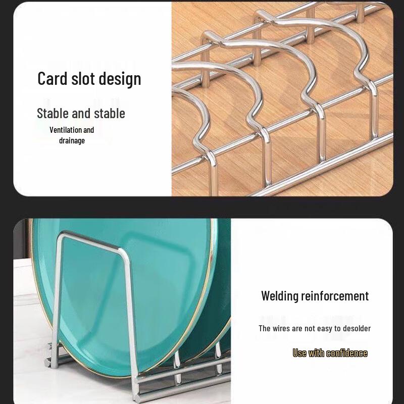 Zhaoran 304 Stainless Steel Dish Rack