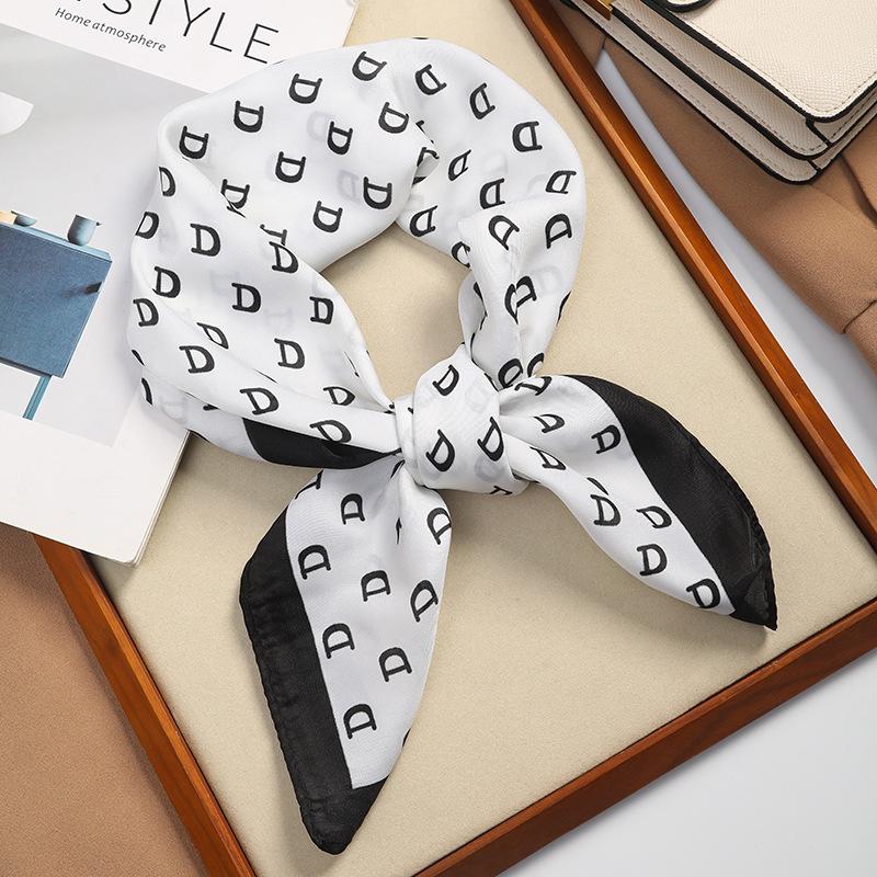 

Korean Square Scarf, Neck Protector, Retro Scarf One Size