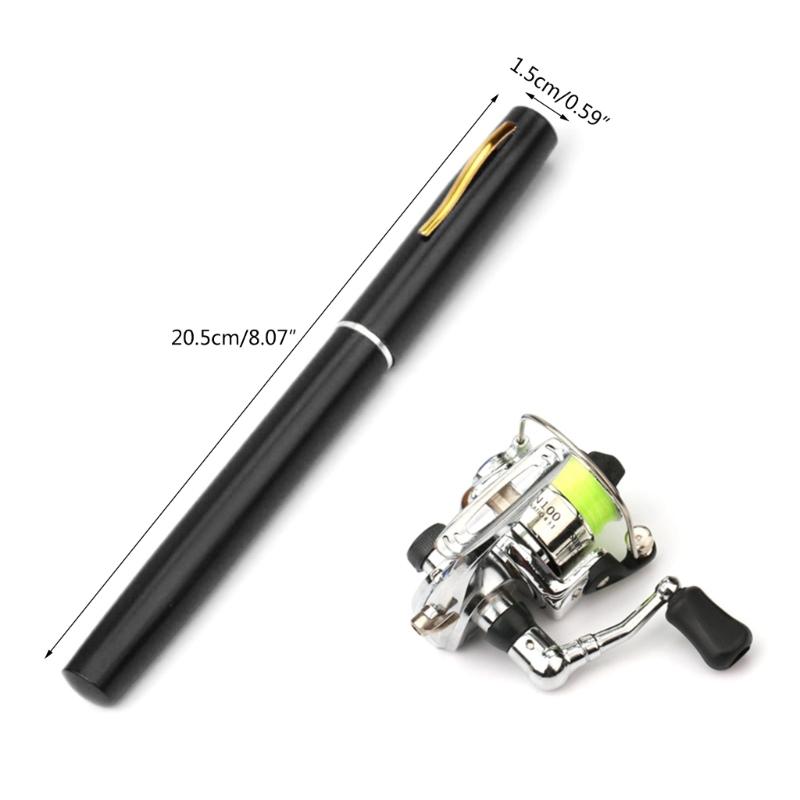 Pen Fishing Rod for Sea Fishing Outdoor Fishing Portable Mini Pocket Fishing Rod