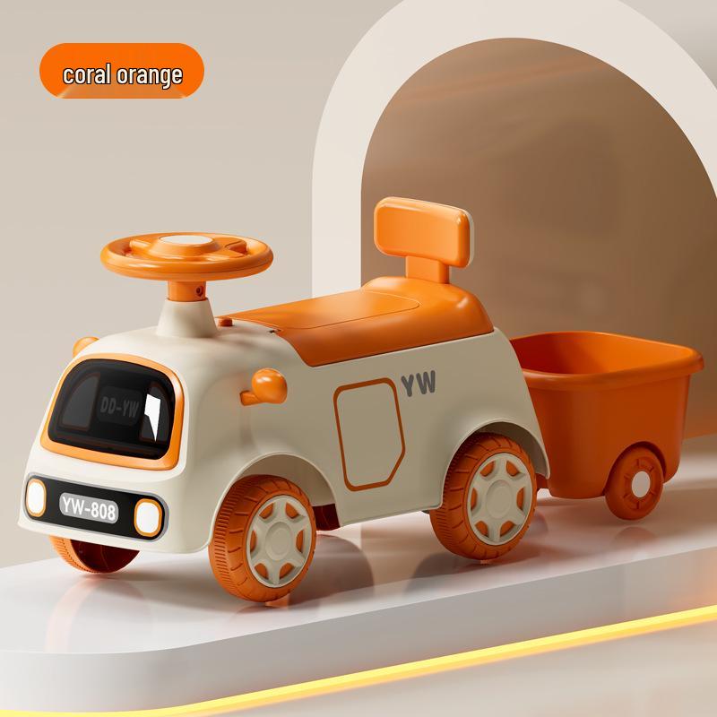 4-in-1 Toddler Scooter: Balance Bike, Walker, and Twist Car for Ages 1-3