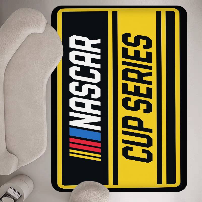N-NASCARS Racing Car Entrance Door Mat Washable Non-Slip Living Room Sofa Chairs Area Mat Kitchen Welcome Doormat