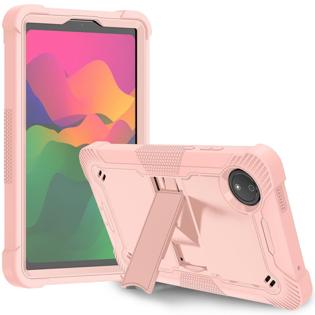 For Xiaomi Redmi Pad SE 4G 8.7 inch Case Silicone+PC Tablet Protective Cover with Kickstand