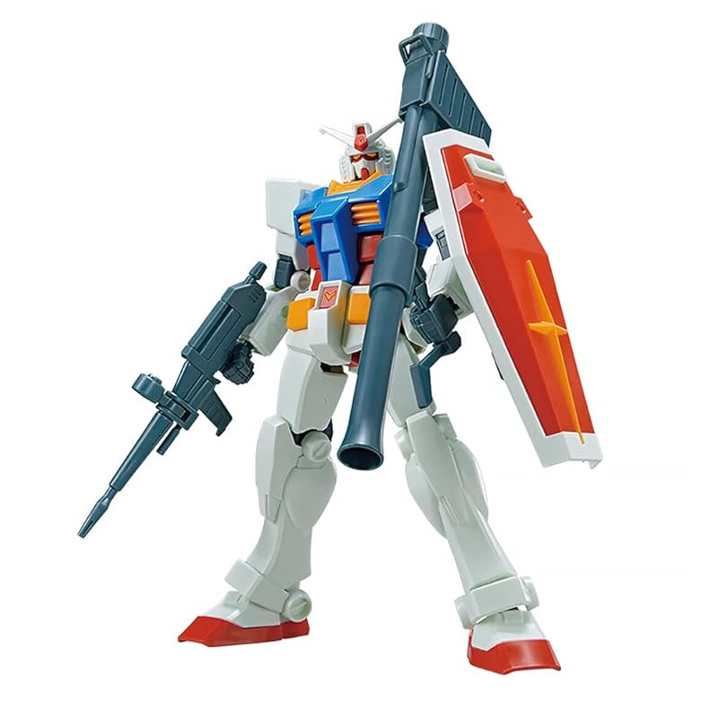 

ENTRY GRADE mobile suit gundam RX-78-2 Gundam (full weapon set) 1/144 scale Color-coded plastic model