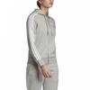 Adidas Sweatshirts Women's Gray Hooded Moderate Cardigan EI0683