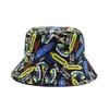2023 Custom Sublimation Printing Double-Sided Bucket Hat All Over Printing Reversible Bucket Hats