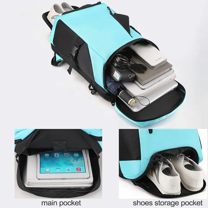 Waterproof Gym Backpacks Fitness Sports Backpacks Large Capacity Yoga Training Bag Swimming Badminton Basketball Sport Rucksack
