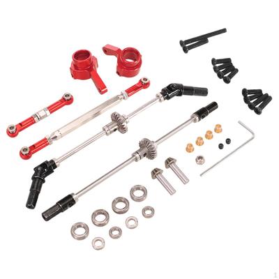 Metal Front & Rear Gear Bridge Axle Set Remote Control Car Parts High Performance Upgrade