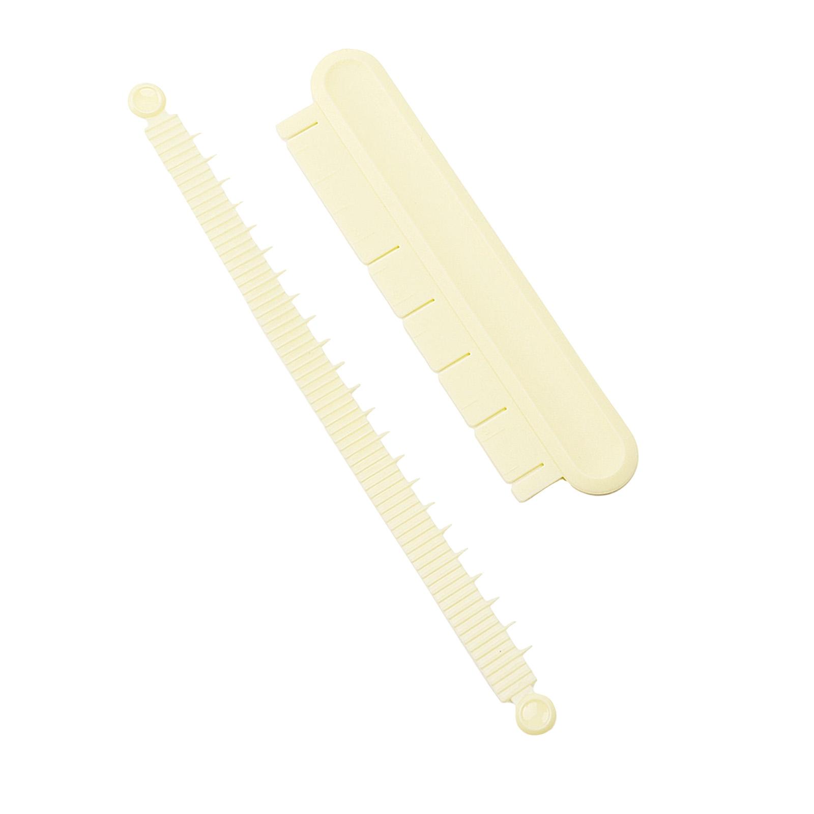 2Pcs Cake Arch Guide Tool,  Arch Guide For Cake,  Baking Aid For Fondant Icing Decorating Measuring Beginners One Size жёлтый