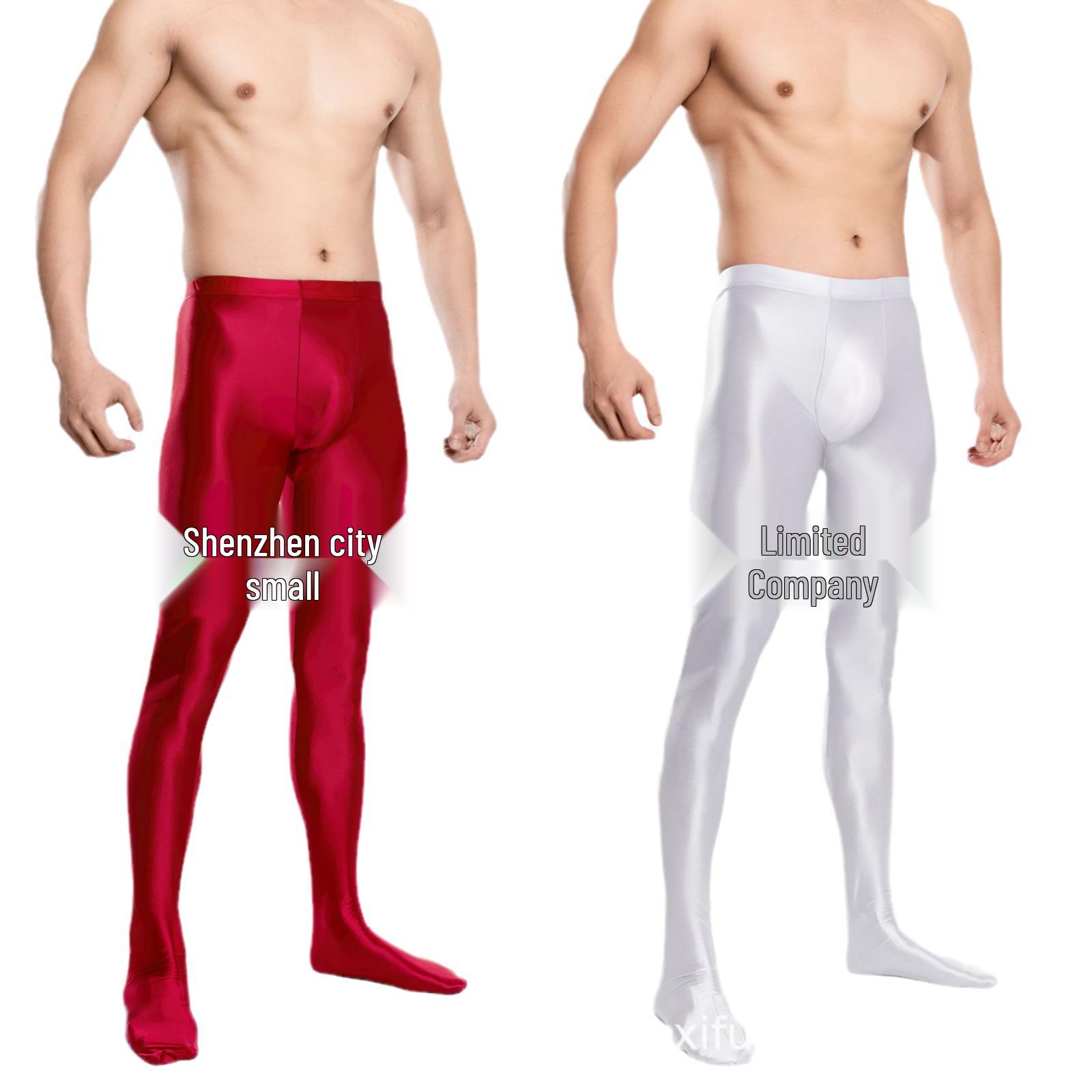 

Большой размер Глянцевые Шелковистые Леггинсы для Бодибилдинга с U-образной выпуклой вставкой - Горячая Распродажа L светло-фиолетовый