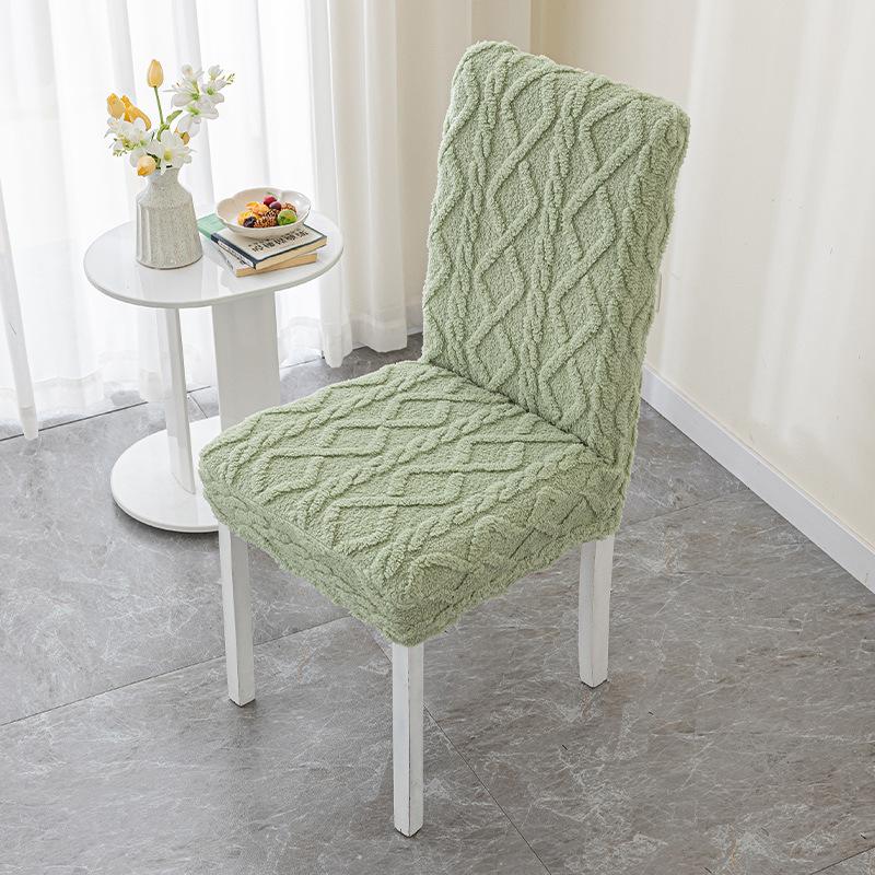 

Chair Cover Universal Dining Chair Cover Universal Elastic Seat Cover Thickened Dining Table and Chair Household Stool Cover Backrest 35*38cm