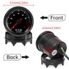Universal 12V 2" 52MM Car Gauge Water Temp 40-120℃ Oil Temperature Boost PSI BAR Oil Pressure 0-100PSI Voltmeter Vacuum Gauge