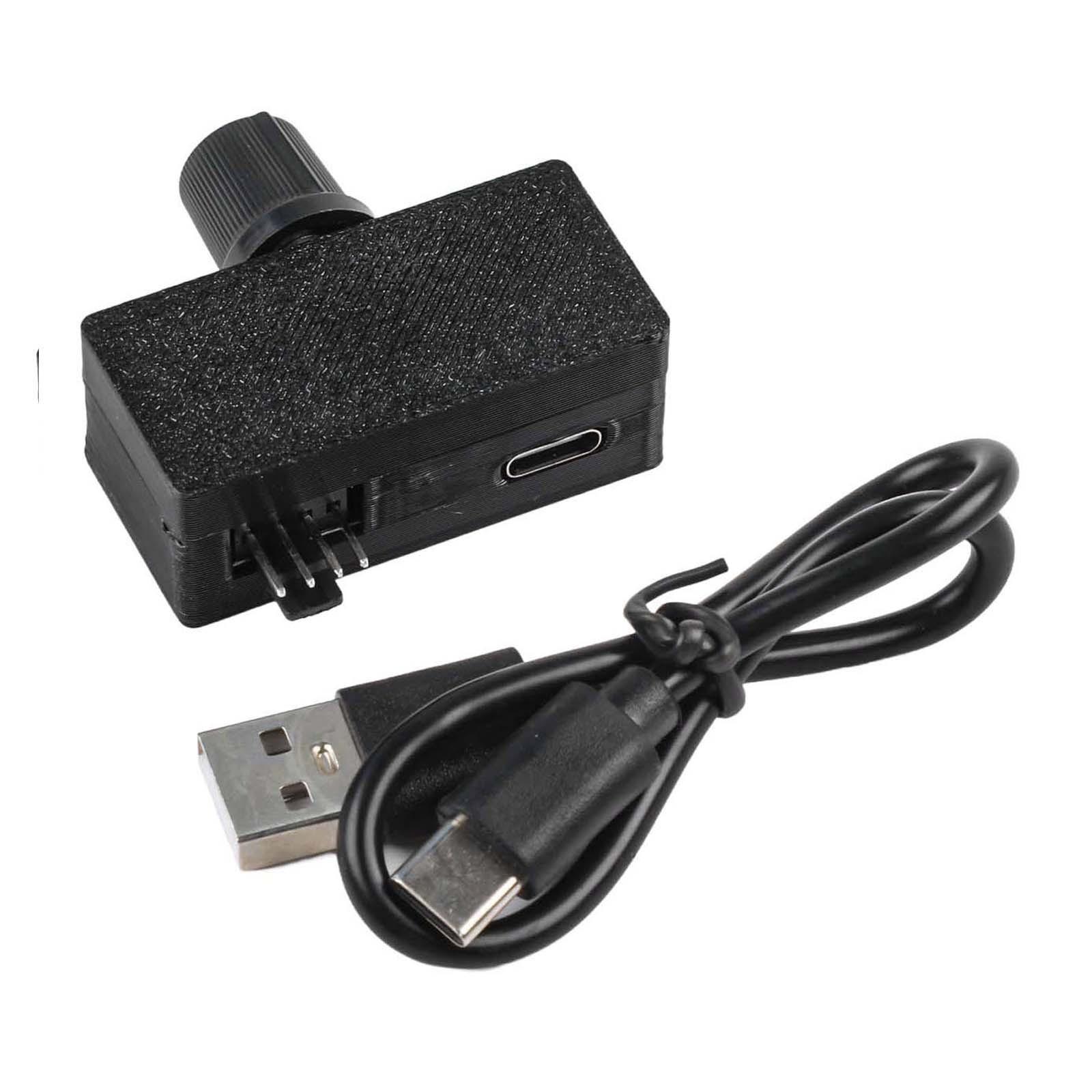 

4-pin Fan Connector Fan Speed Regulator ABS Material Construction