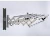 304 Stainless Steel Retractable Towel Rack with Hooks for Bathroom, Hotel, or Balcony Drying