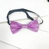 New Children's PU Glitter Show Dress Decorative Bow Boys Blue Bow Tie Student Show Bow