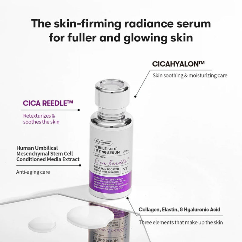 

VT COSMETICS Reedle Shot Lifting Serum 30ml+ RANDOM GIFT