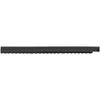 Gummimatten-Endkappe 10050276 schwarz 95 x 6 x 1 cm