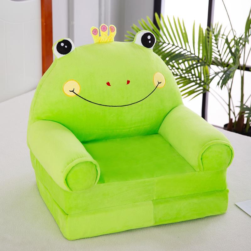 Cartoon Children's Multi-Layer Folding Plush Sofa Bed 