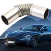 Stainless Steel Exhaust Pipe Flexible Extension Tube Leakproof Air Parking Heater Elbow Exhaust Pipe For Truck Mower RV Bike