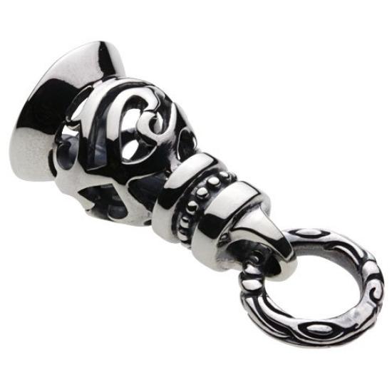 [Cenote] Ciondolo Campanella Tribale a Dondolo [Accessorio in Argento] p0541