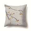 Geometric Branch Sofa Pillowcase Single-sided Office Cushion Cover Living Room Pillowcase Cycling Waist Pillowcase