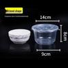 Food Grade Disposable Plastic Bowls with Lids