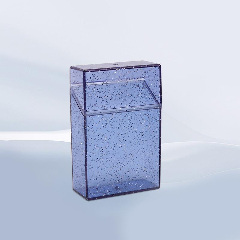 Aufbewahrungsbox für Fotokarten, Ins, transparente Blingbling-Box, Behälter, Idol, Kpop-Alben, Foto-Aufbewahrungsbox, Zigarettenetui