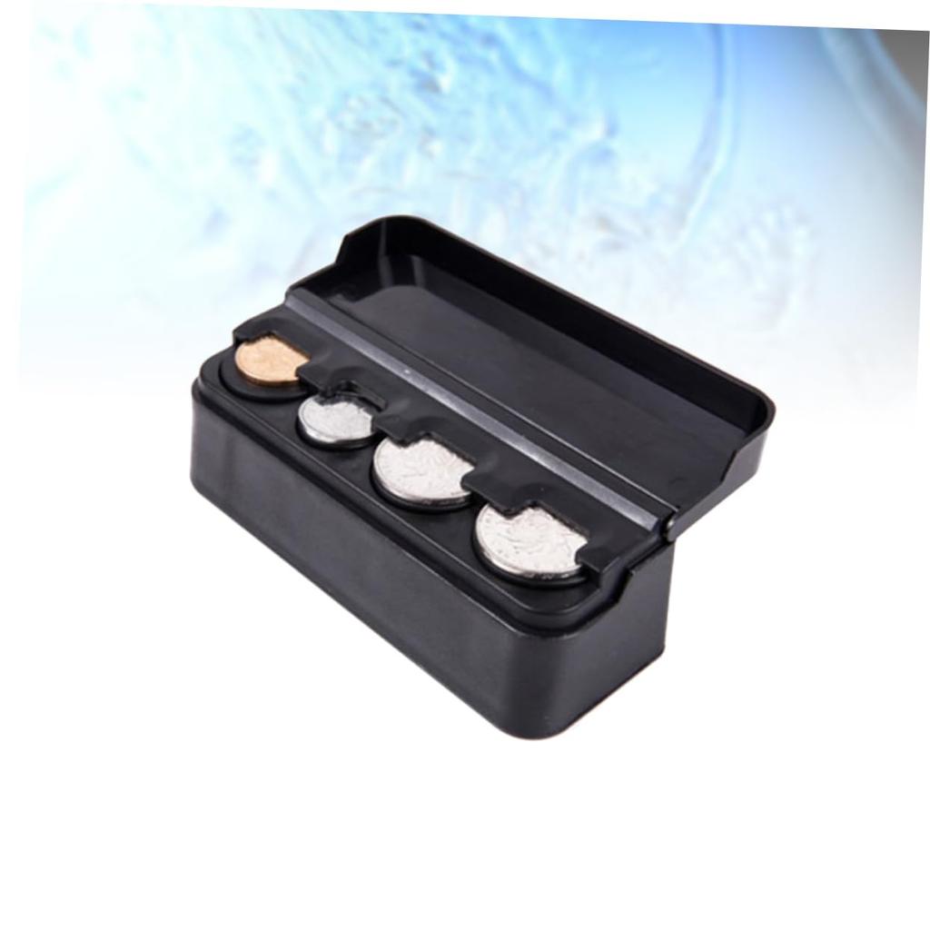 NUOBESTY Car Replacement Box Car Coin Storage Box Money Change Car Organizer