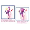 Adorable Kids Creative Eating Robot Lollipops Holder With Playful Stand For Baby Gifts
