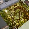 Forest Mountain River Landscape Carpets Bathroom Entrance Mat Kitchen Floor Living Room Corridor Rugs Home Decor Carpet