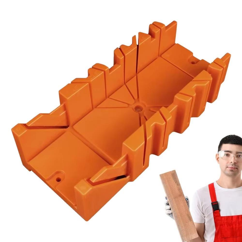 12/14 inch Saw Clamping Box Hand Clamping Diagonal Saw Cabinet Portable Miter Saw Box  Woodworking